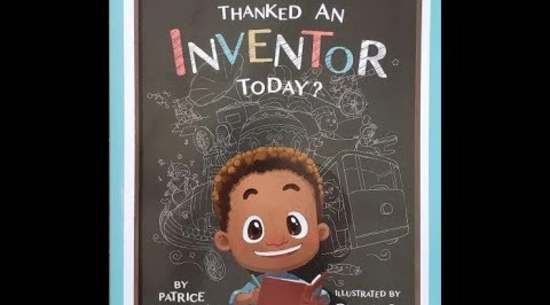 Illustration of a boy at a chalkboard