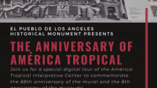 text The Anniversary of America Tropical